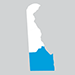 Graphic of Delaware with Sussex County Highlighted