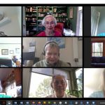 Lifelong learning members participate in zoom session