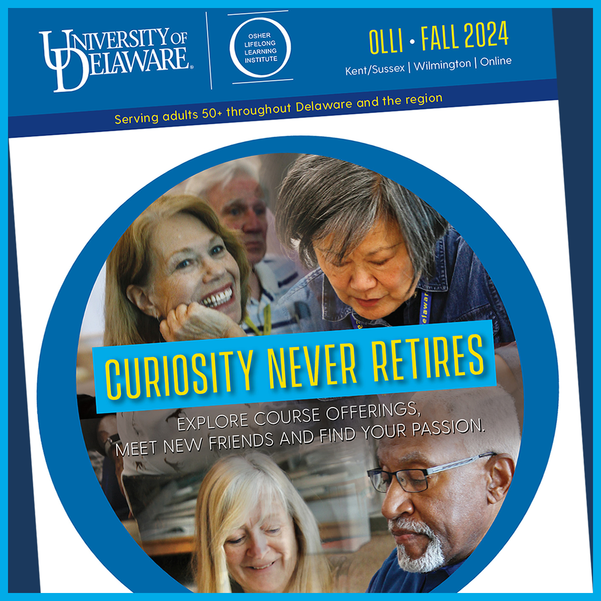 Classes start Sept. 3, still time to join us at OLLI! Osher Lifelong