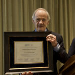 Sen. Tom Carper receiving UD OLLI lifetime membership